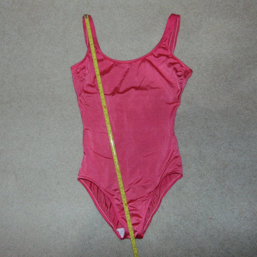 Lands End Raspberry Swimsuit 12L - Picture 5 of 6